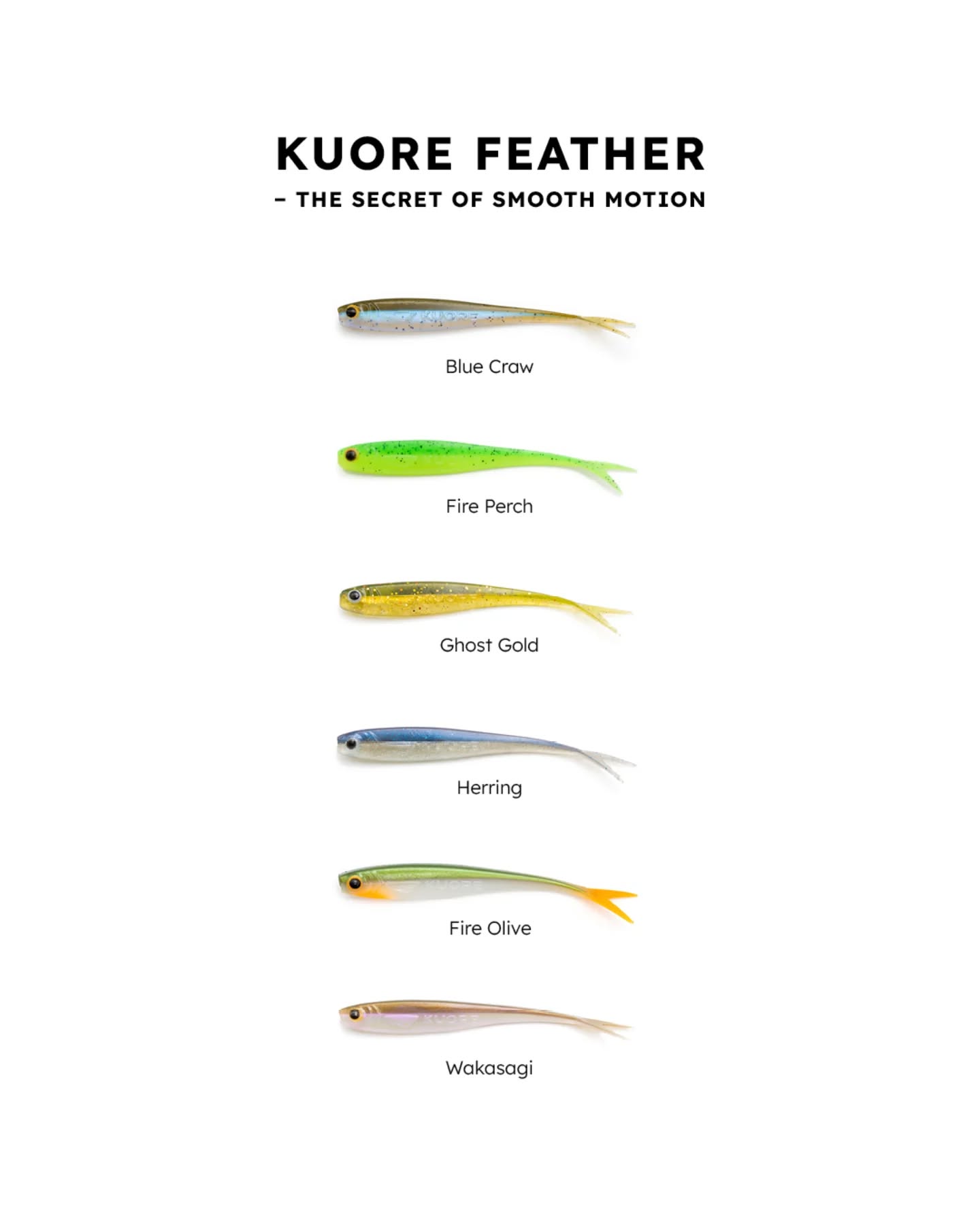 Kuore fishing feather