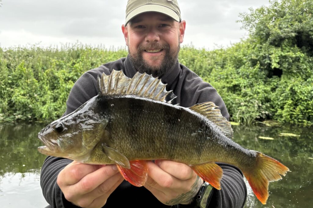 canal fishing for big perch