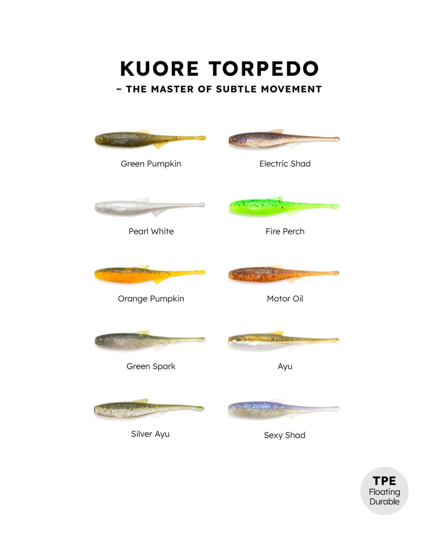 Kuore fishing torpedo